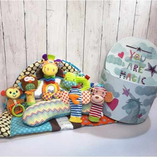 Play Mat And Soft Toys Baby Hamper